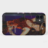 Lachende Cowgirl telefoonhoesje Case-Mate iPhone Case (Achterkant (horizontaal))