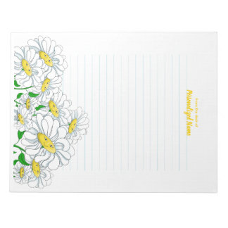 Lachende Daisy Dreams Lined Notitieblok