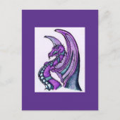 "Lachende draak" Briefkaart (Voorkant)