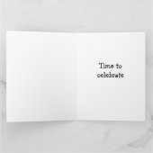 "LACHENDE EZEL GROET" VOOR "18e" VERJAARDAG Kaart (Binnen)