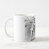 Lachende gastandprothese zonder pijn koffiemok (Links)