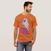 lachende geest | Grappig Halloween T-shirt (Voorkant volledig)