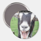 Lachende geit magneet (Voorkant / Achterkant)