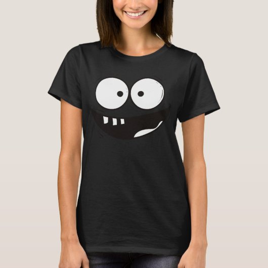 Lachende gezicht t-shirt (Voorkant)