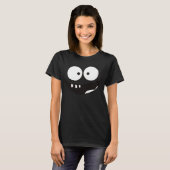 Lachende gezicht t-shirt (Voorkant volledig)