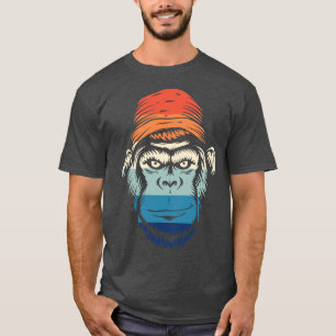 lachende gorilla t-shirt