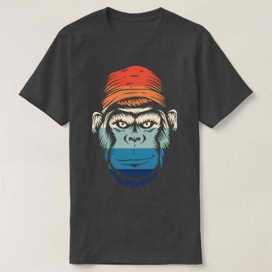  lachende gorilla t-shirt (Design voorkant)