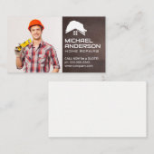 Lachende Handyman Visitekaartje (Voorkant / Achterkant)