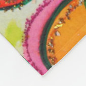 Lachende harten verbinden rugleuning rugleuning fleece deken (Hoek)