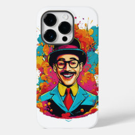 Lachende iPhone 14 Pro - Stoer ontwerp voor een kl Case-Mate iPhone 14 Pro Hoesje