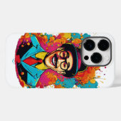 Lachende iPhone 14 Pro - Stoer ontwerp voor een kl Case-Mate iPhone Case (Achterkant (horizontaal))