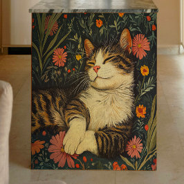Lachende kat Decoupage Tissuepapier