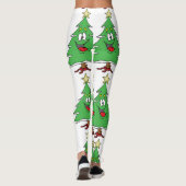 ***LACHENDE KERSTBOOM*** KERSTMIS LEGGINGS (Achterkant)