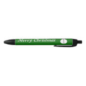 Lachende Kerstmis Sneeuwman Custom Pen (Bodem)