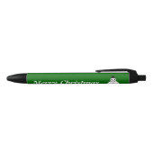 Lachende Kerstmis Sneeuwman Custom Pen (Bovenkant)