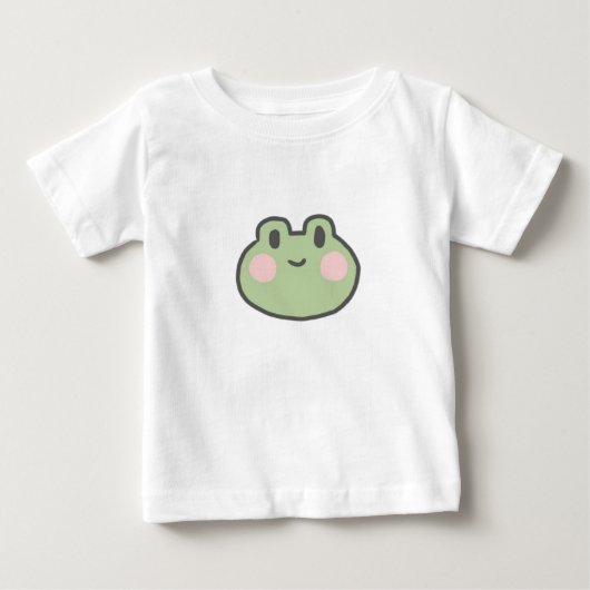 Lachende kleine kikker (Voorkant)