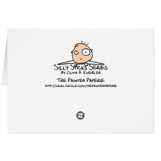 Lachende Koe Verjaardag (Achterkant Horizontaal)