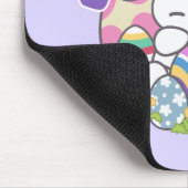 Lachende konijntje & paaseieren - Eiercellent Spri Muismat (Hoek)