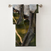 Lachende kookaburra bad handdoek (Insitu)