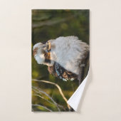 Lachende kookaburra bad handdoek (Handdoek)