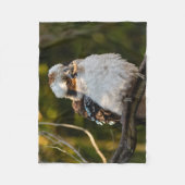 Lachende kookaburra fleece deken (Voorkant)