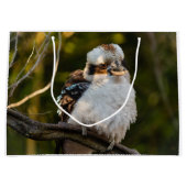 Lachende kookaburra groot cadeauzakje (Voorkant)
