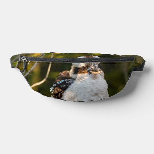 Lachende kookaburra heuptasje (Liggend)