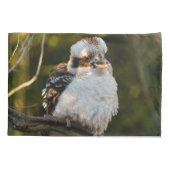 Lachende kookaburra kussensloop (Achterkant)