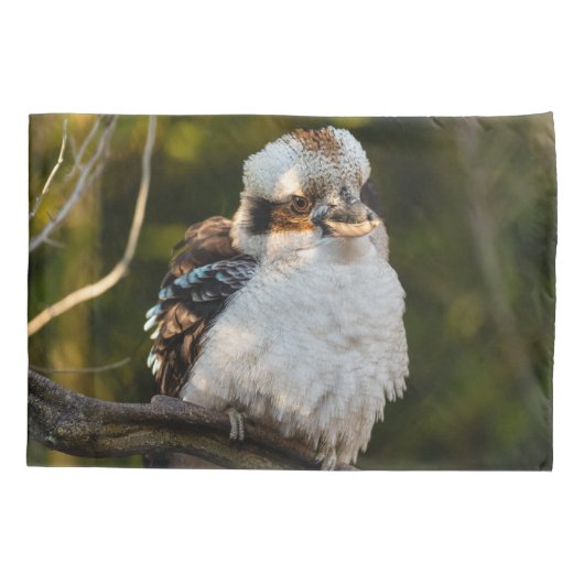 Lachende kookaburra kussensloop (Achterkant)