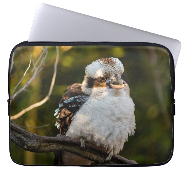 Lachende kookaburra laptop sleeve (Voorkant)