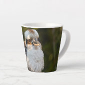 Lachende kookaburra latte mok (Rechterhoek)