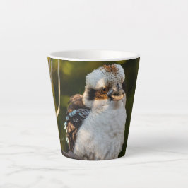 Lachende kookaburra latte mok