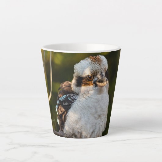 Lachende kookaburra latte mok (Voorkant)