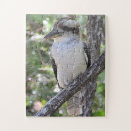 lachende kookaburra legpuzzel (Verticaal)