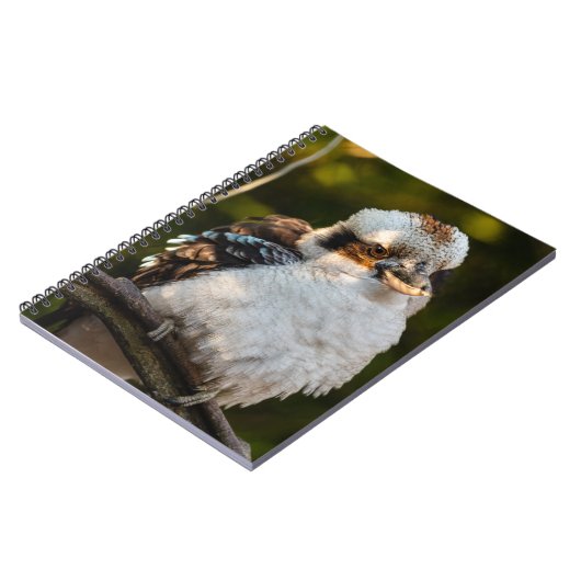 Lachende kookaburra notitieboek (Linkerzijde)