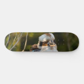 Lachende kookaburra persoonlijk skateboard (Horizontaal)