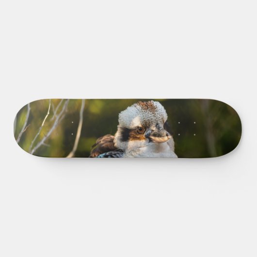 Lachende kookaburra persoonlijk skateboard (Horizontaal)