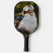 Lachende kookaburra pickleball paddle (Achterkant)
