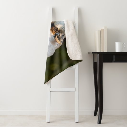 Lachende kookaburra sherpa deken (In situ)