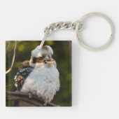 Lachende kookaburra sleutelhanger (Achterkant)
