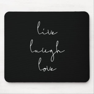 Lachende liefde mousepad muismat