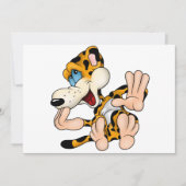 Lachende luipaard uitnodigingen (Voorkant)