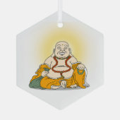 Lachende Maitreya Boeddha Ornament (Achterkant)