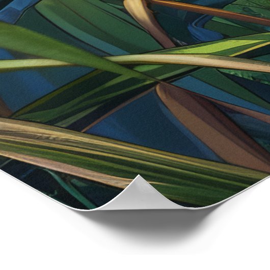 Lachende Malagassische Boer Poster - Landbouwsecto (Hoek)