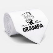 Lachende nieuwe Grampa T-shirts en geschenken Stropdas (Opgerold)