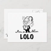 Lachende nieuwe Lolo T-shirts en geschenken Briefkaart (Voorkant / Achterkant)