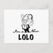 Lachende nieuwe Lolo T-shirts en geschenken Briefkaart (Voorkant)