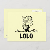 Lachende nieuwe Lolo T-shirts en geschenken Briefkaart (Voorkant / Achterkant)