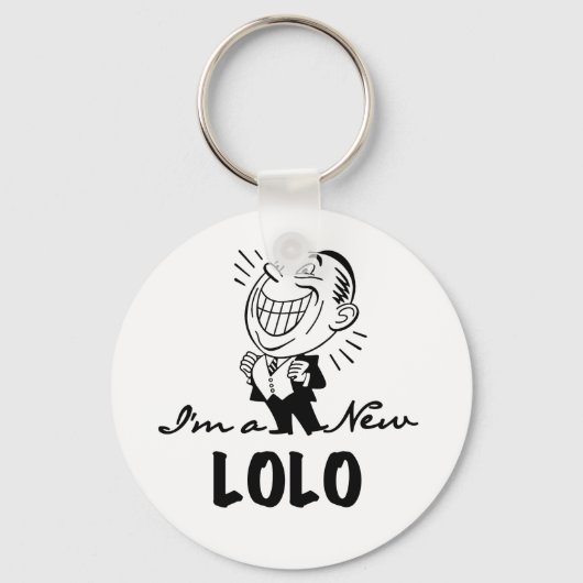 Lachende nieuwe Lolo T-shirts en geschenken Sleutelhanger (Voorkant)
