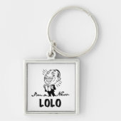 Lachende nieuwe Lolo T-shirts en geschenken Sleutelhanger (Voorkant)